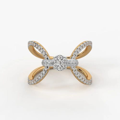 Infinity Crossover Ladies Ring