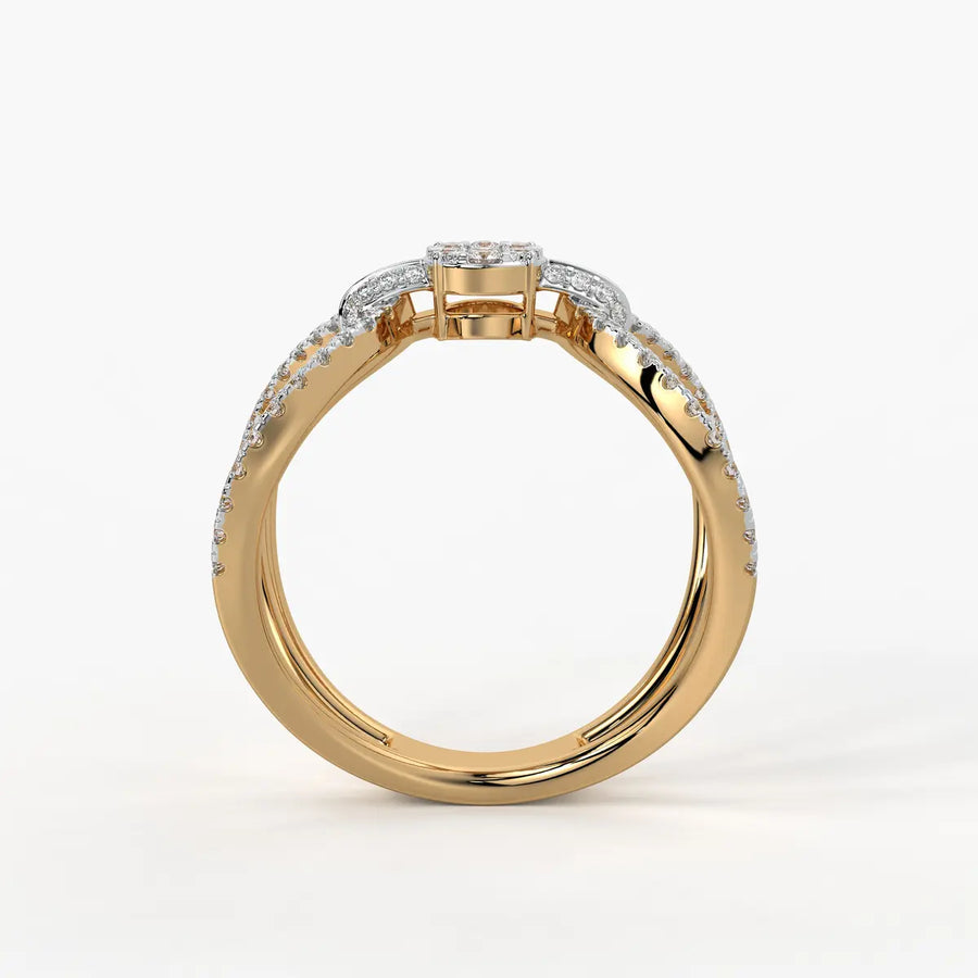 Infinity Crossover Ladies Ring