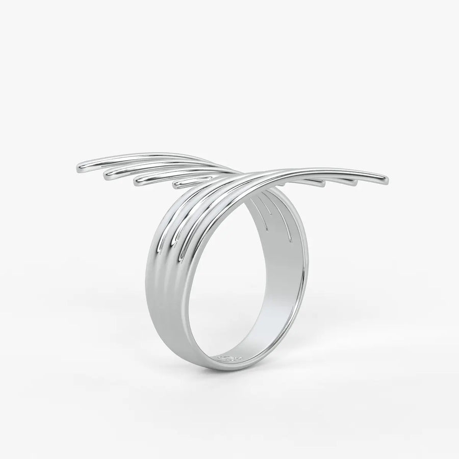 Flow Curve Statement Ladies Ring