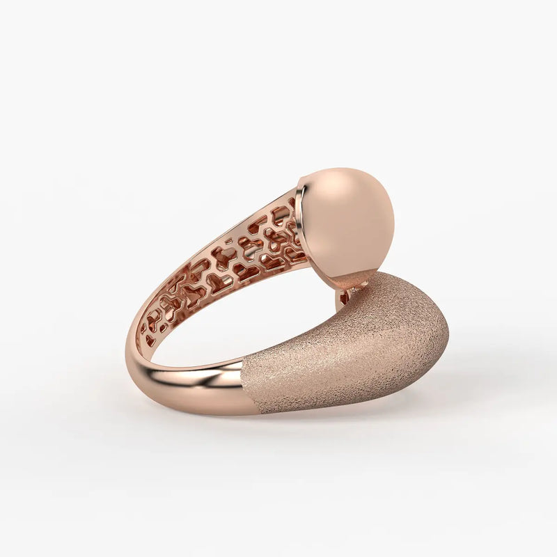 Lunexa Twin Form Contemporary Ring