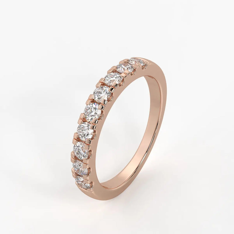 Celviana Round Diamond Eternity Band