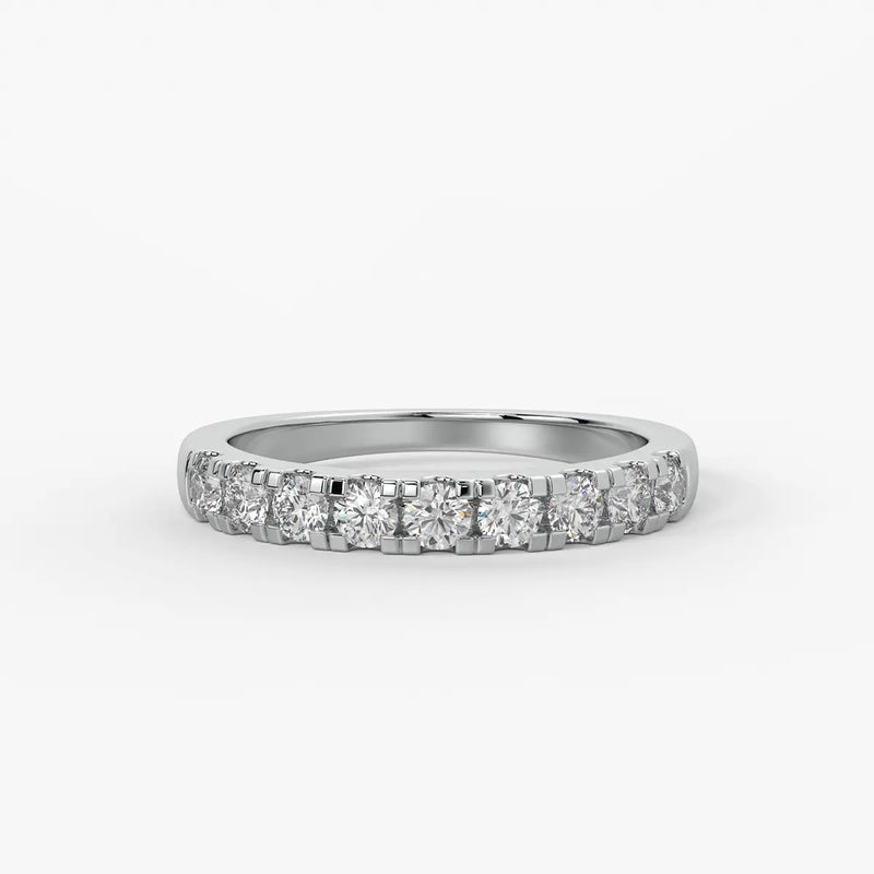 Celviana Round Diamond Eternity Band