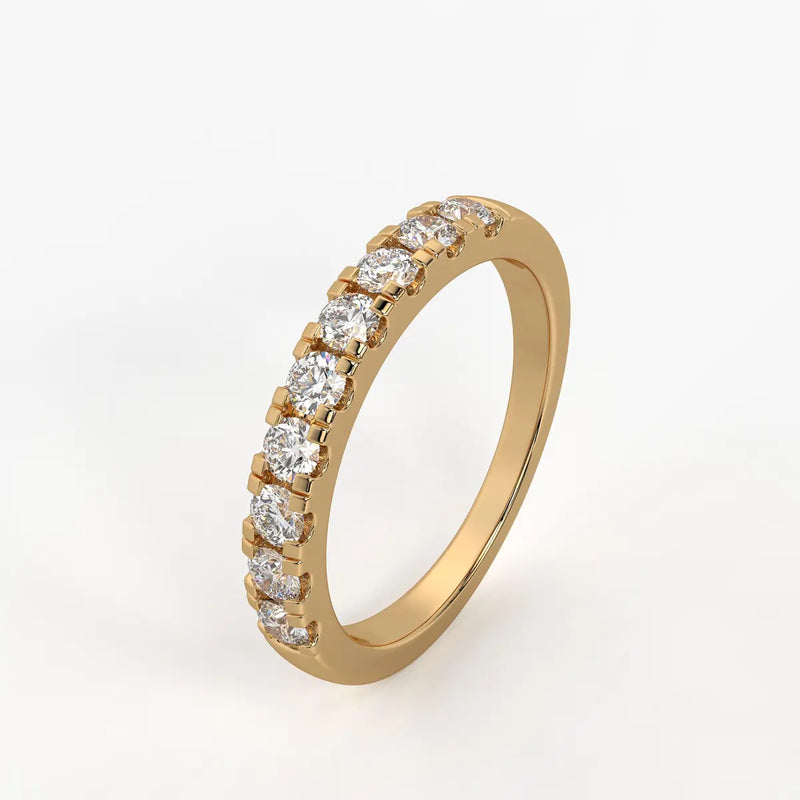 Celviana Round Diamond Eternity Band