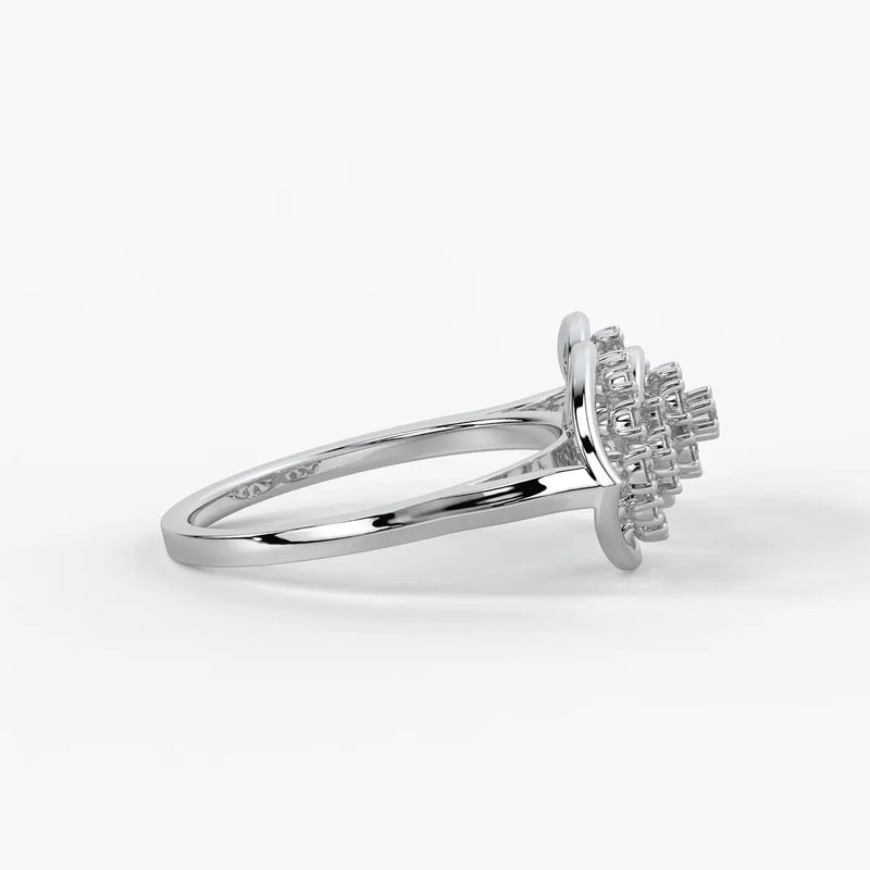 Velmora Leaflet Diamond Ring