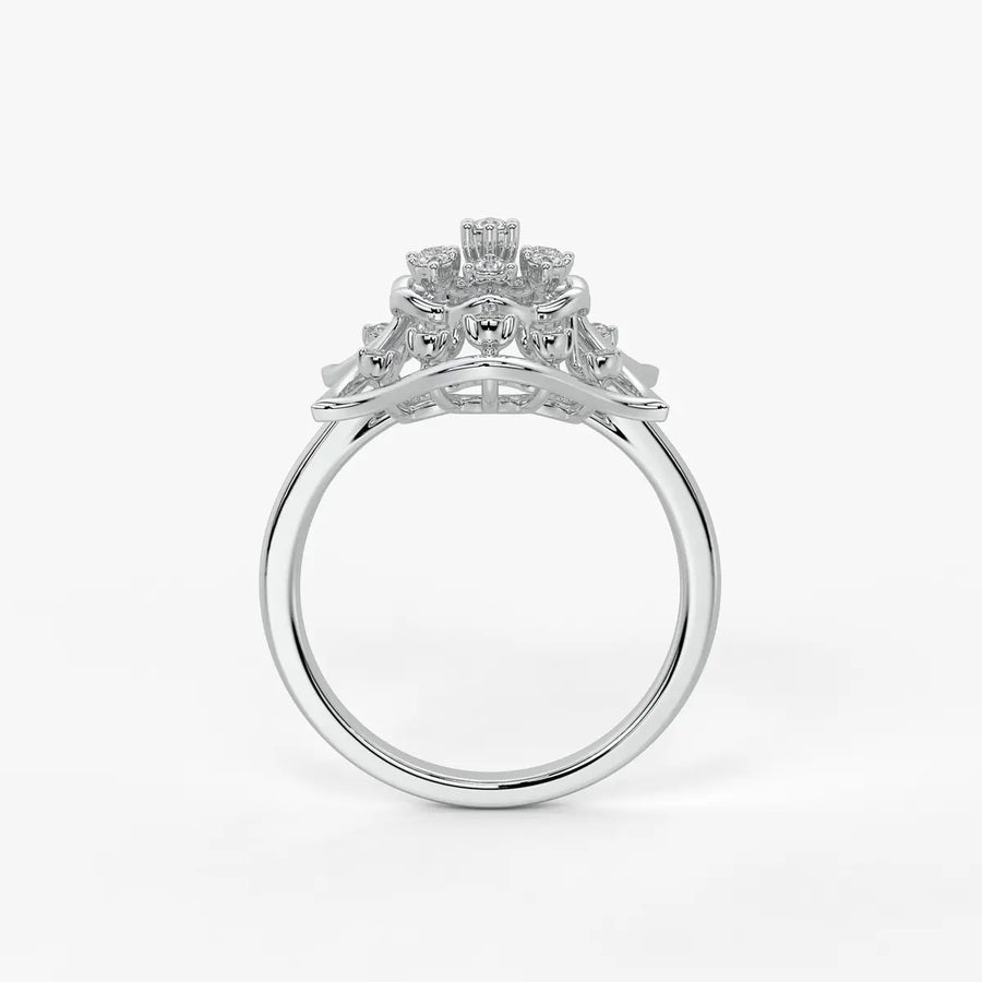 Florique Radiant Bloom Diamond Ring
