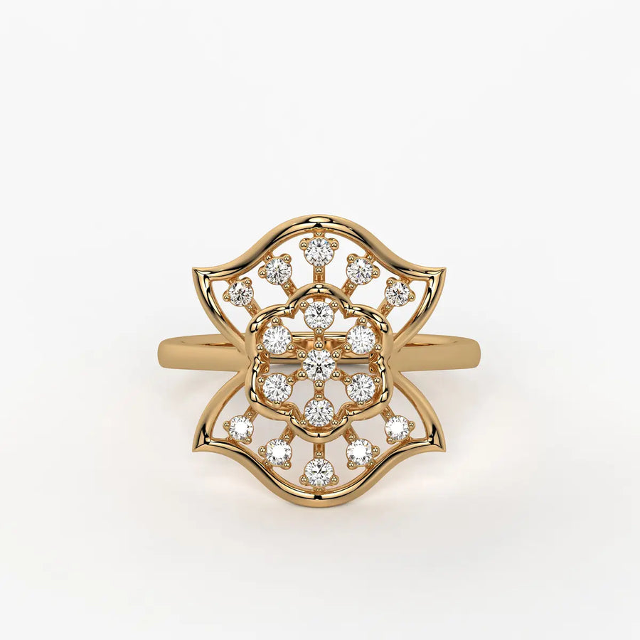 Florique Radiant Bloom Diamond Ring