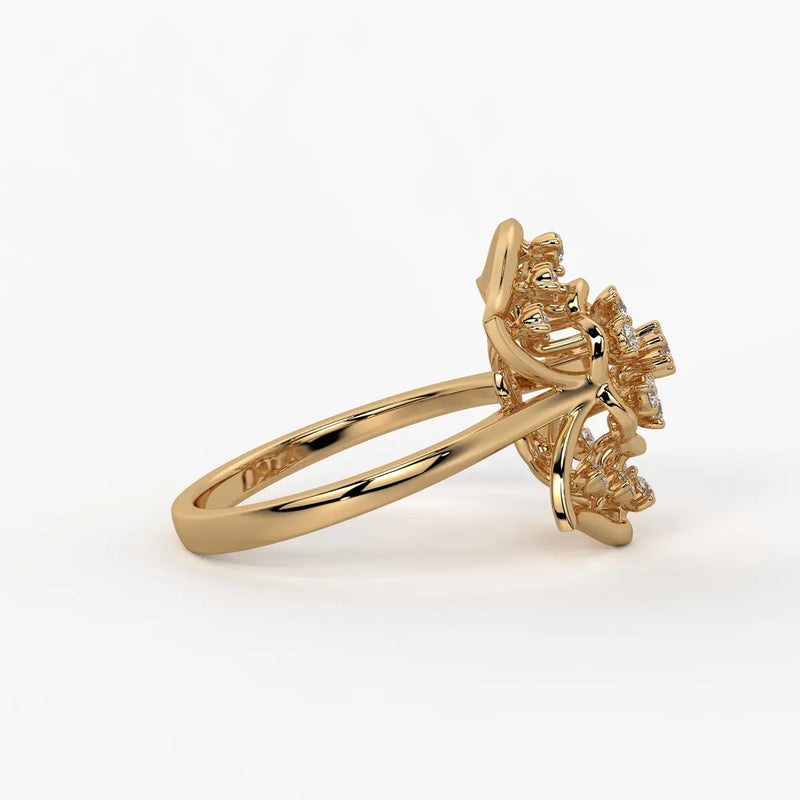 Florique Radiant Bloom Diamond Ring