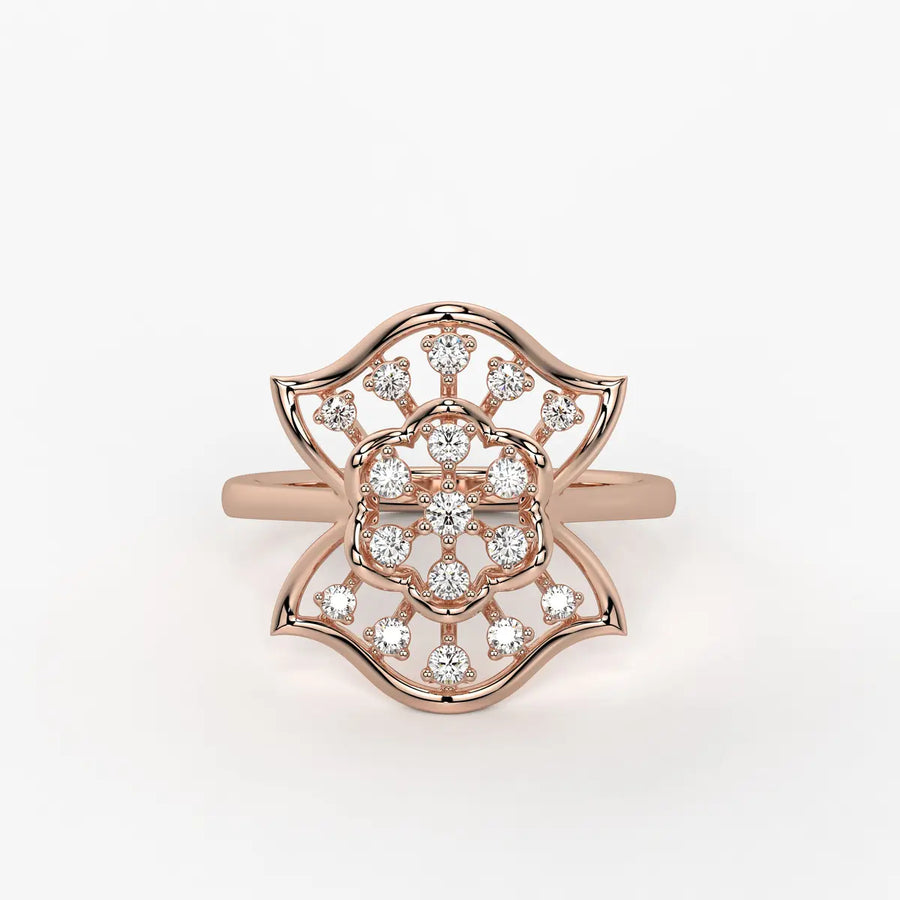 Florique Radiant Bloom Diamond Ring