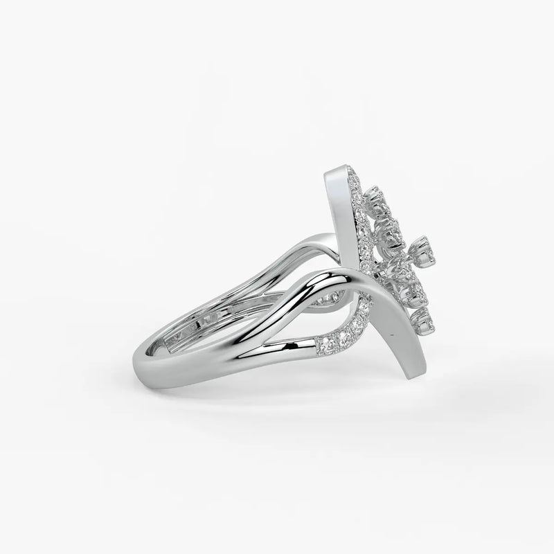 Elvaria Starspire Halo Ring