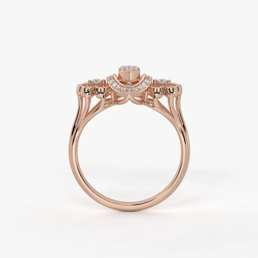 Navira Regal Marquise Glow Diamond Ring