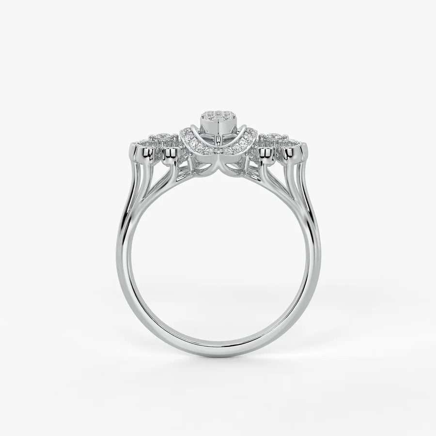 Navira Regal Marquise Glow Diamond Ring