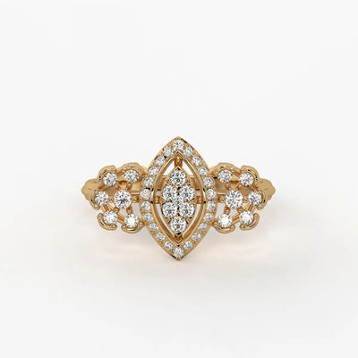 Navira Regal Marquise Glow Diamond Ring