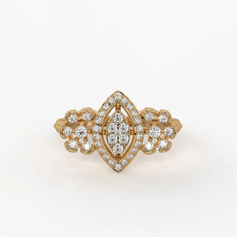 Navira Regal Marquise Glow Diamond Ring