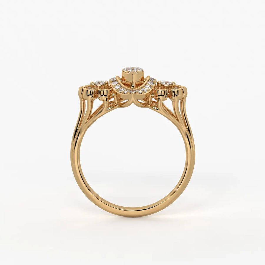 Navira Regal Marquise Glow Diamond Ring