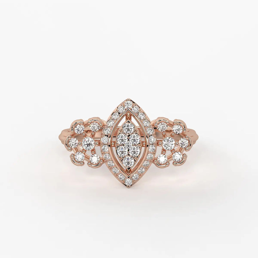 Navira Regal Marquise Glow Diamond Ring