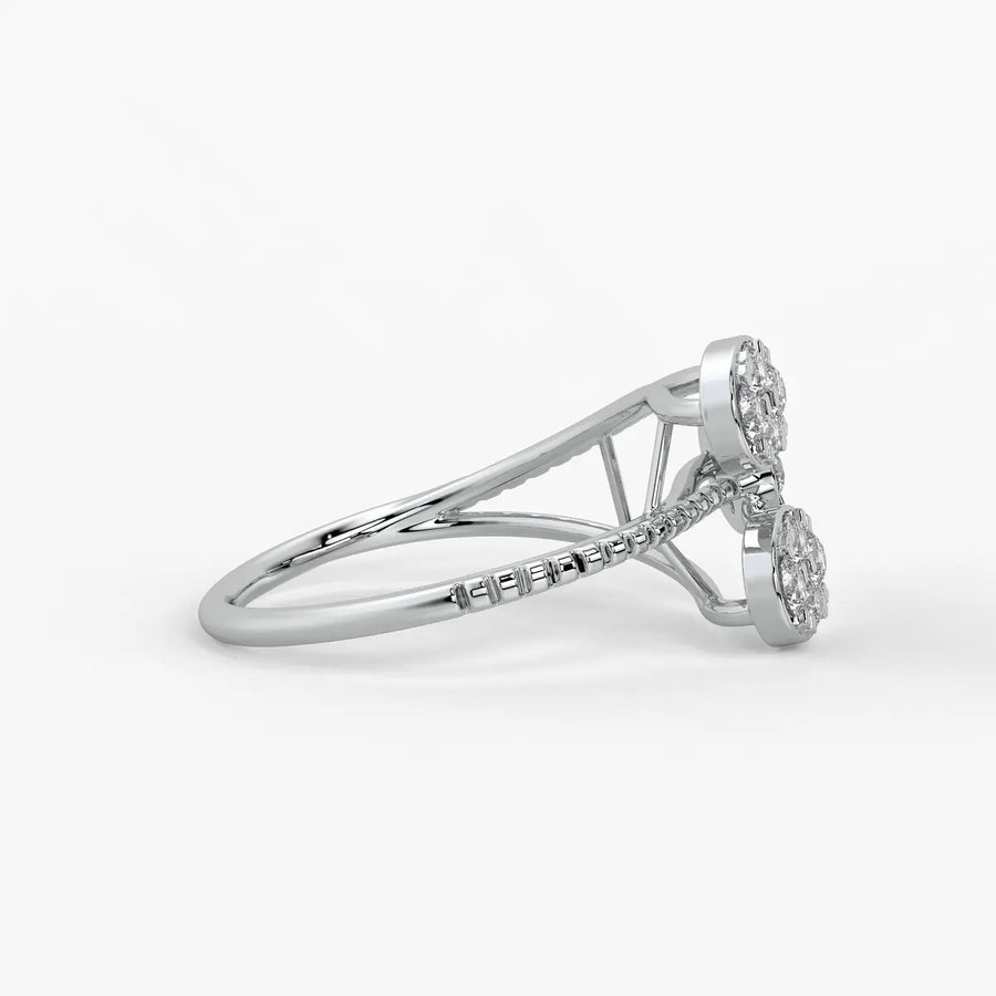Florique Trio Petal Diamond Ring