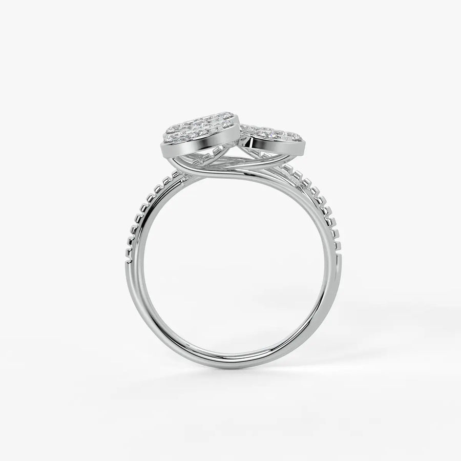 Florique Trio Petal Diamond Ring