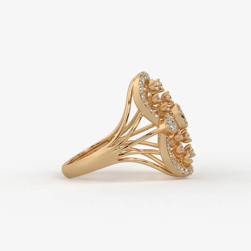 Heartloom Radiance Diamond Ring