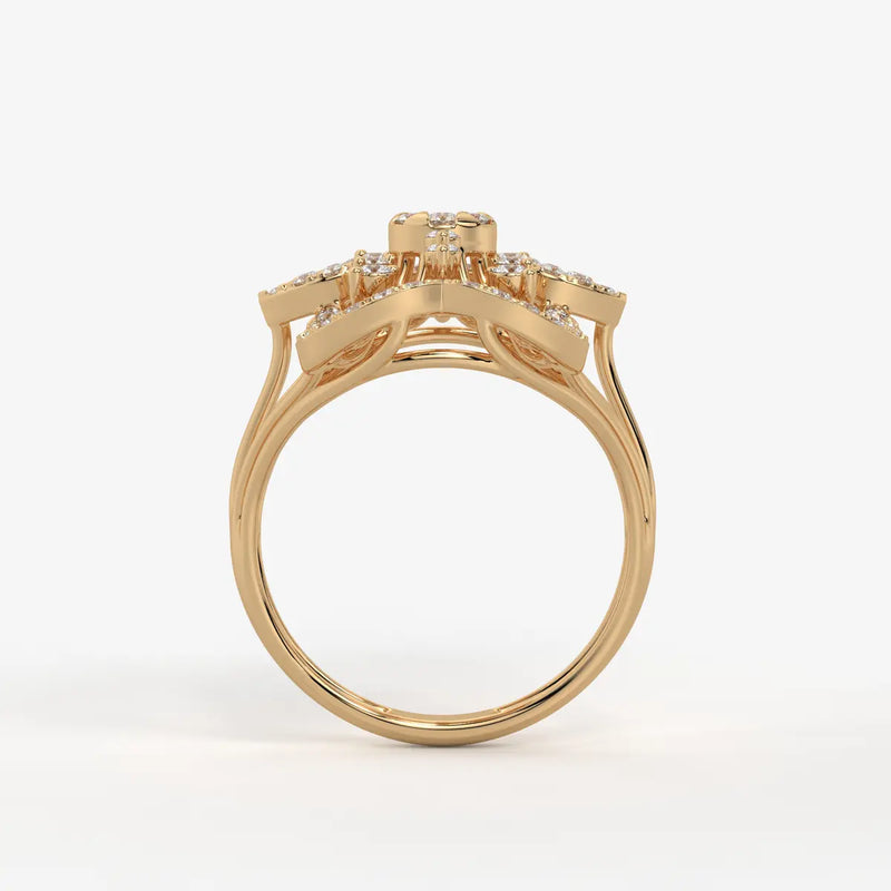 Heartloom Radiance Diamond Ring