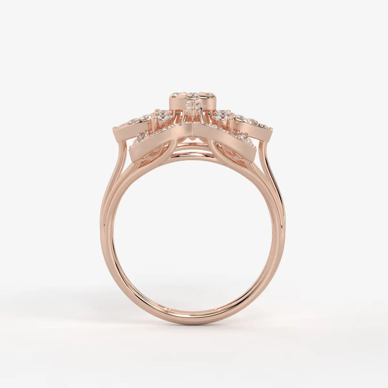 Heartloom Radiance Diamond Ring