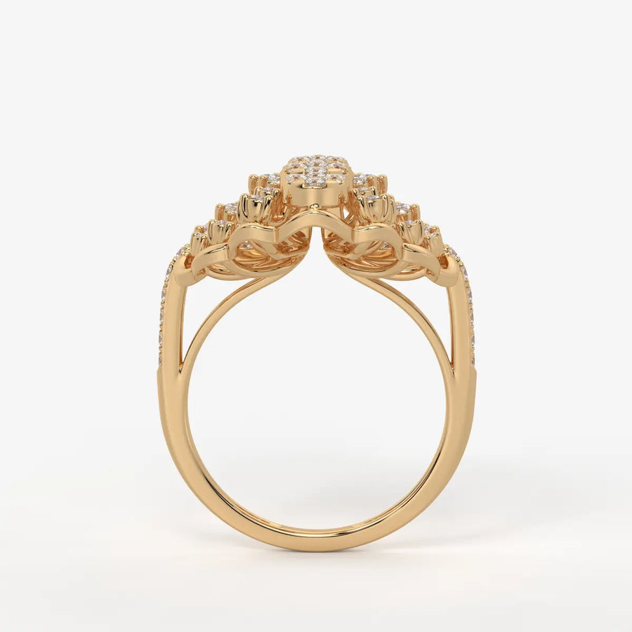 Aurex Haloform Diamond Ring