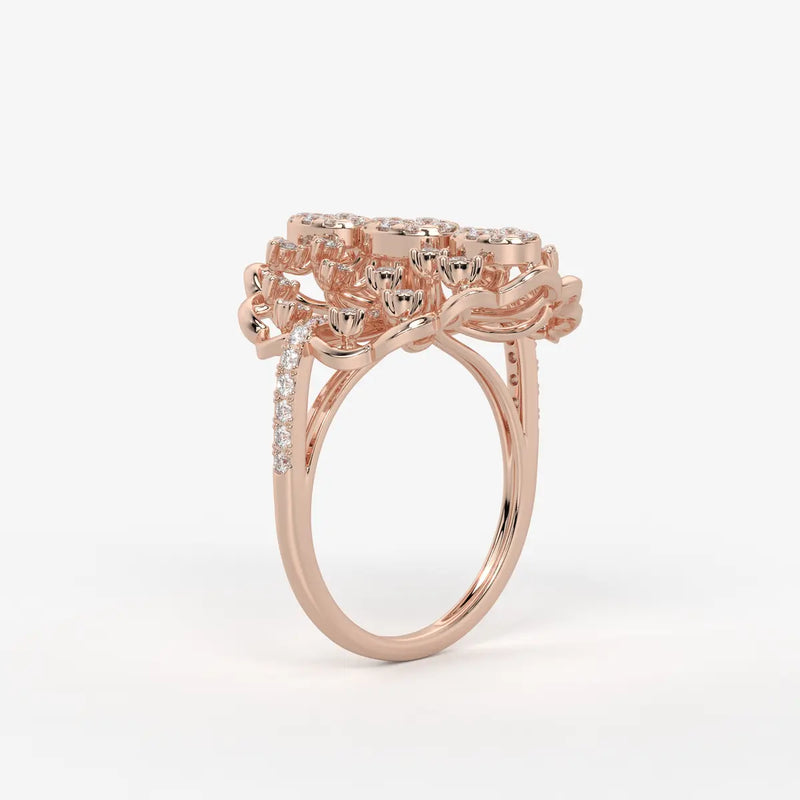 Aurex Haloform Diamond Ring