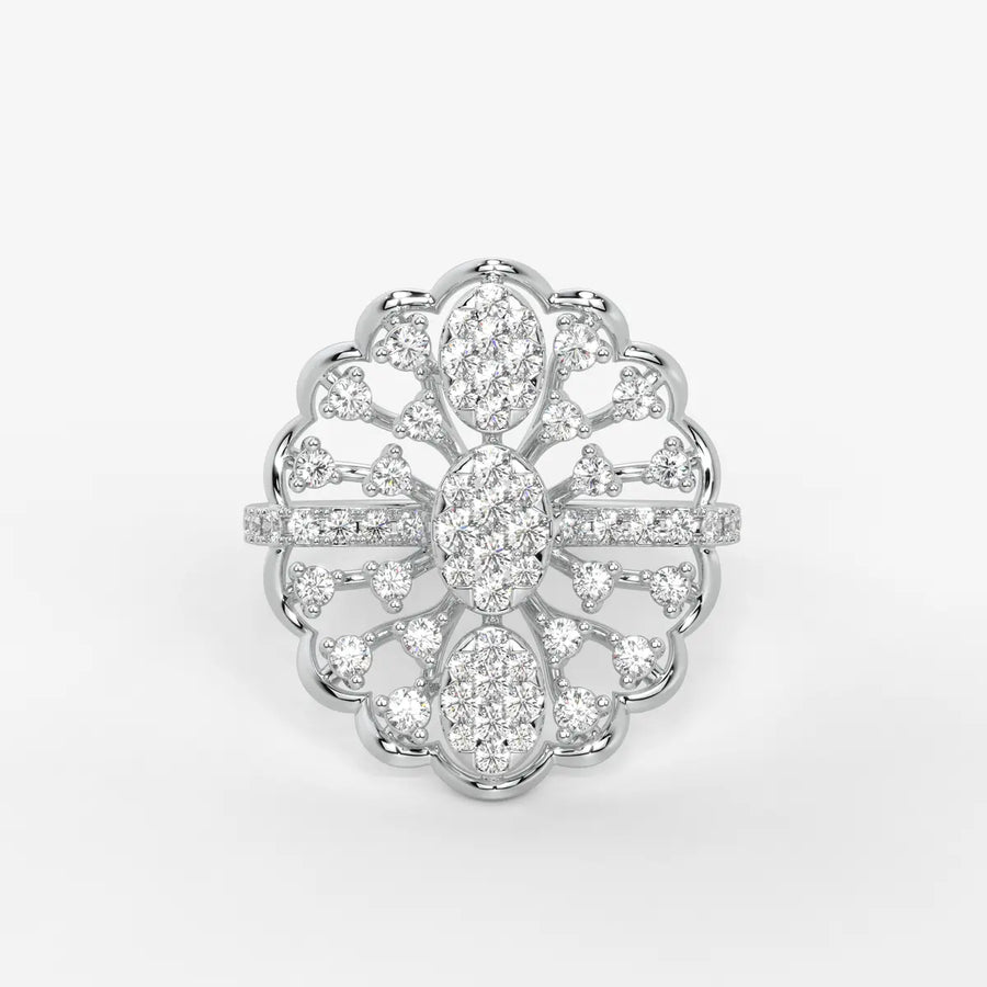 Aurex Haloform Diamond Ring