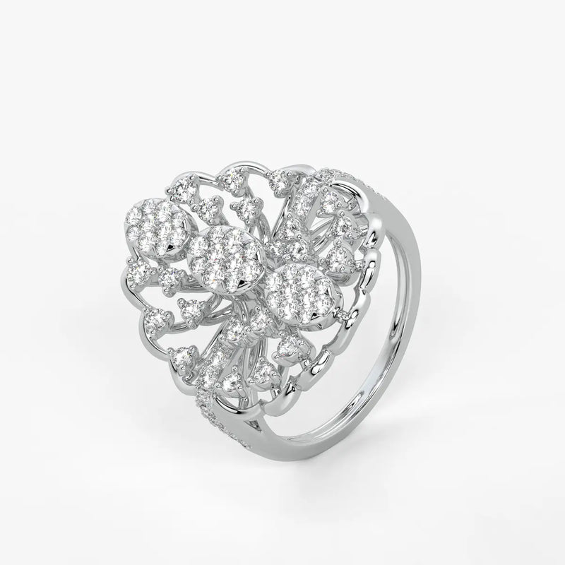 Aurex Haloform Diamond Ring