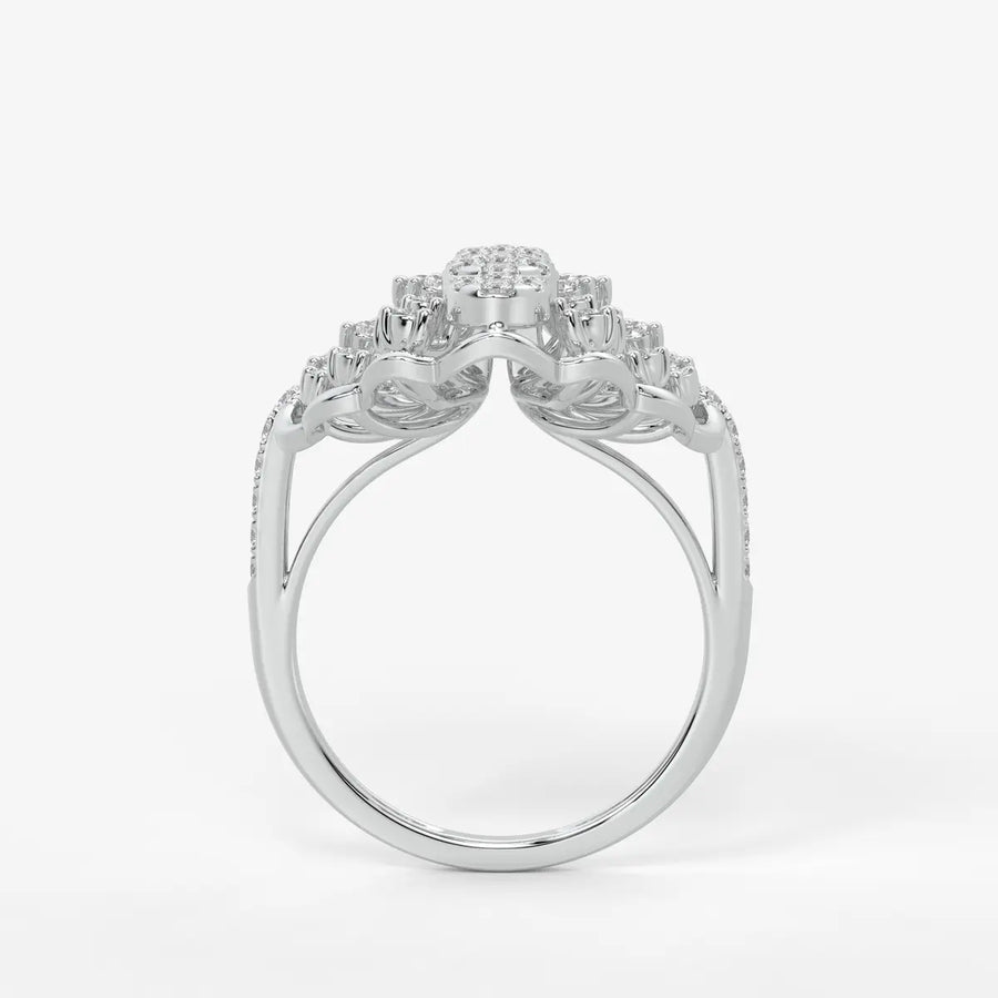 Aurex Haloform Diamond Ring