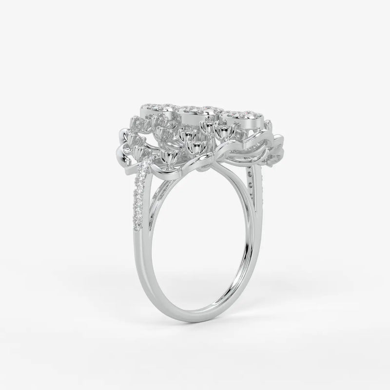 Aurex Haloform Diamond Ring