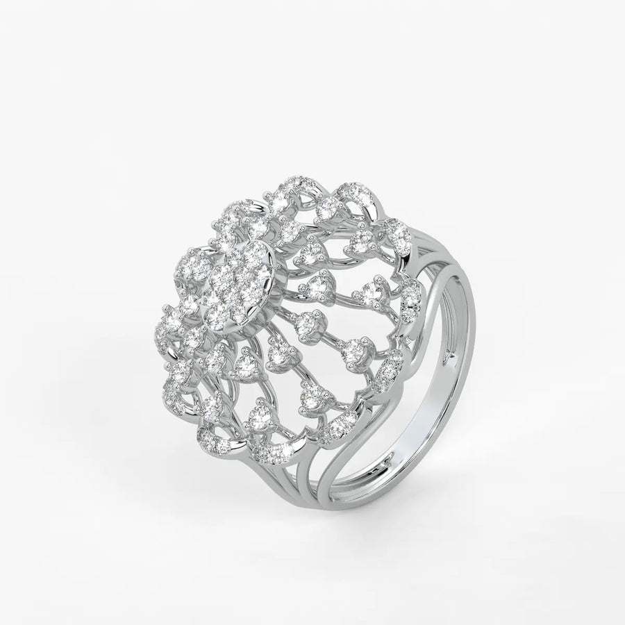 Sunlace Bloom Diamond Ring