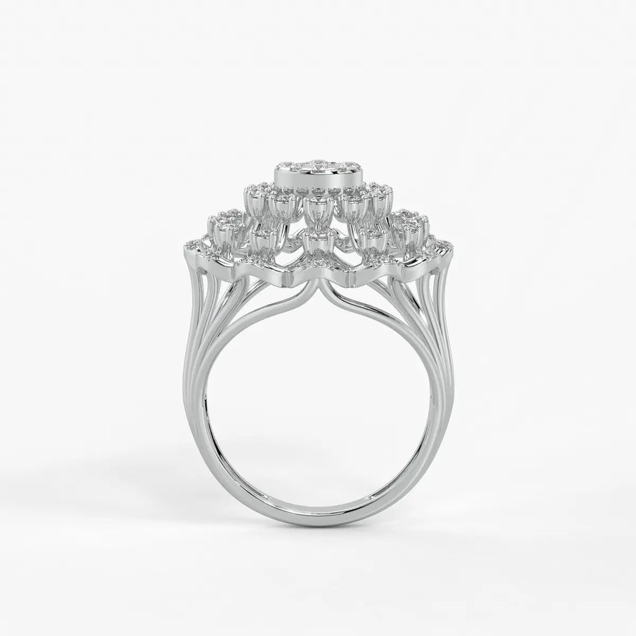 Sunlace Bloom Diamond Ring