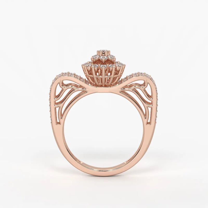 Starblossom Diamond Ring