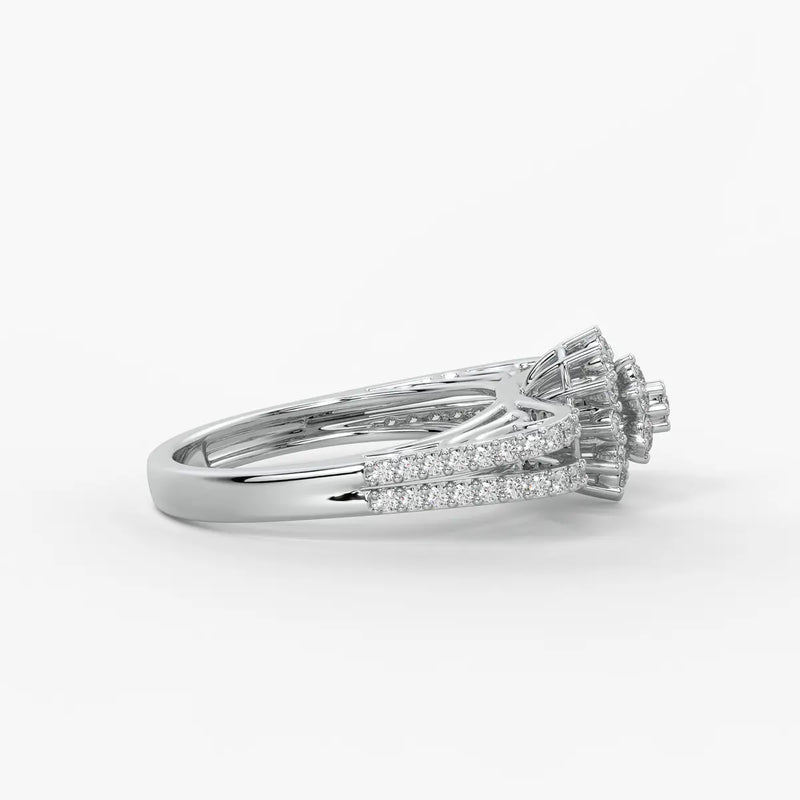 Starblossom Diamond Ring