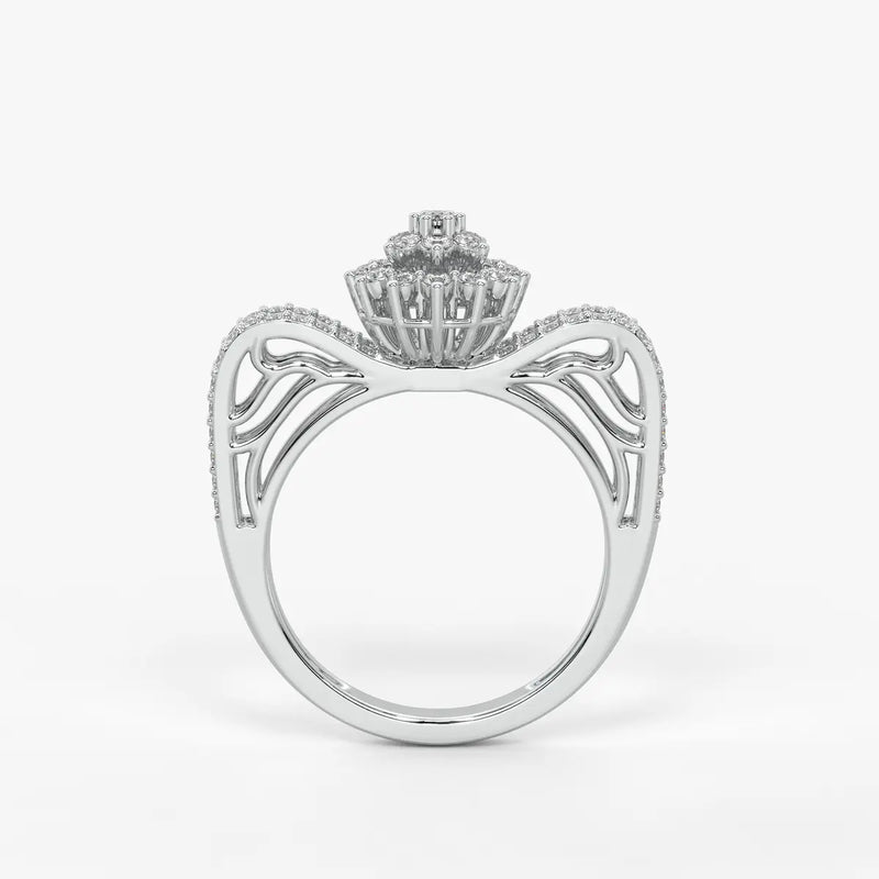 Starblossom Diamond Ring