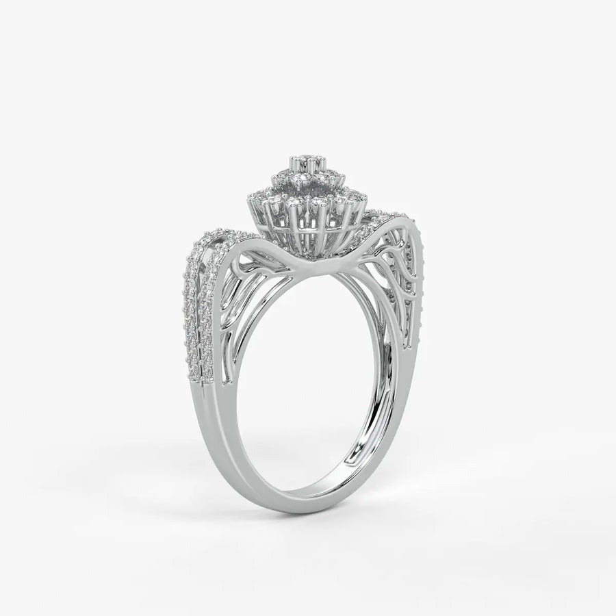Starblossom Diamond Ring