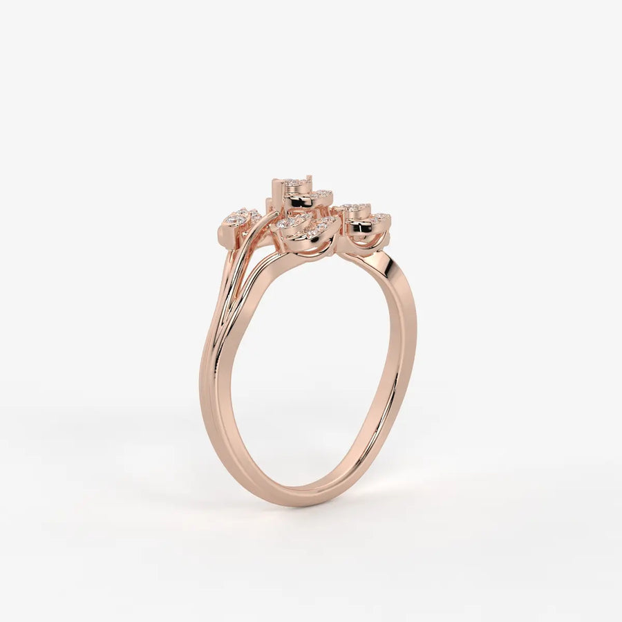 Nyvella Diamond Verdant Glow Ring