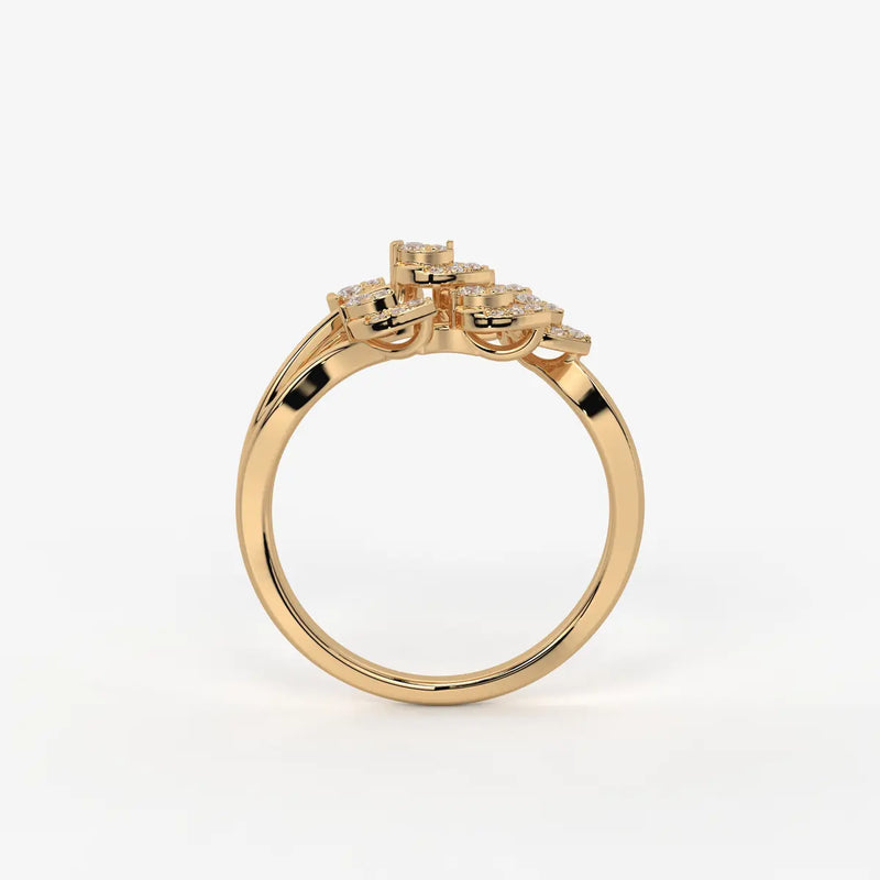 Nyvella Diamond Verdant Glow Ring