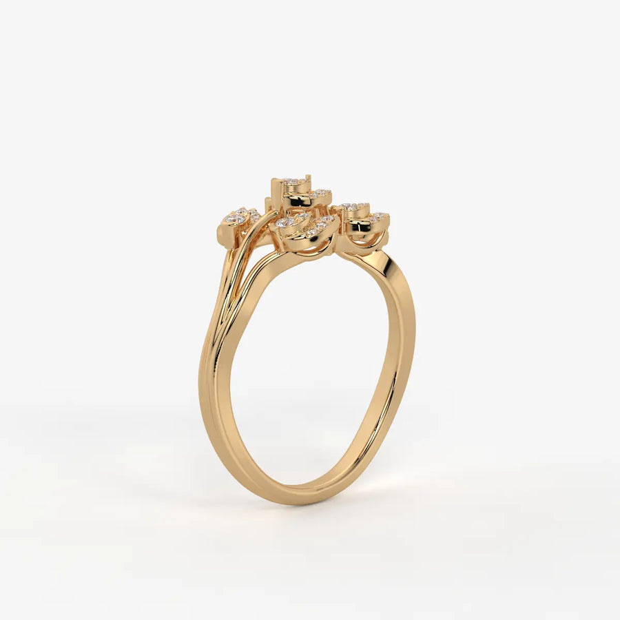 Nyvella Diamond Verdant Glow Ring
