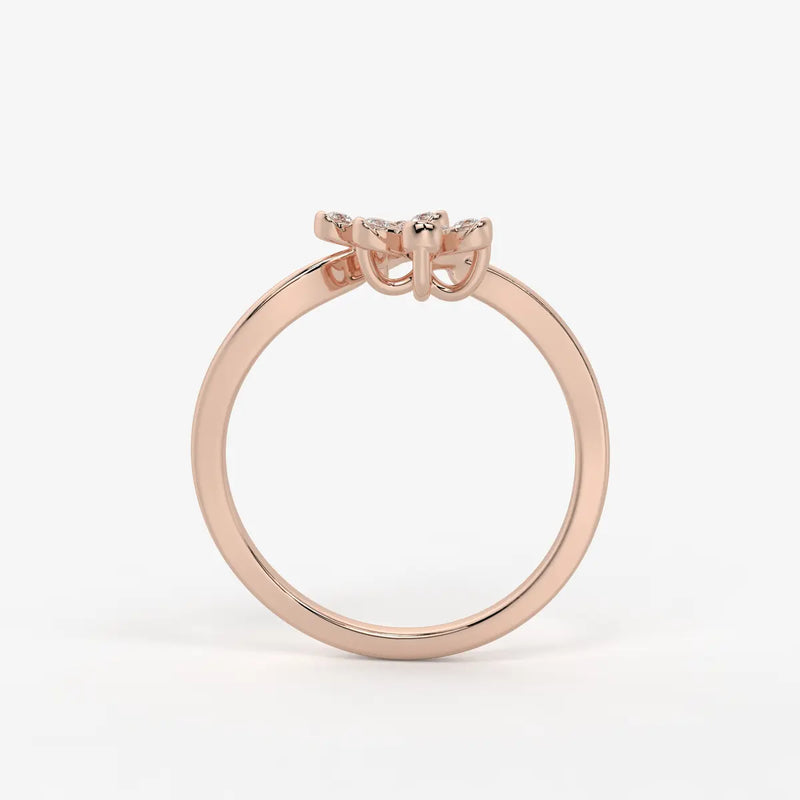 Xavryn Diamond Enigma Flow Ring