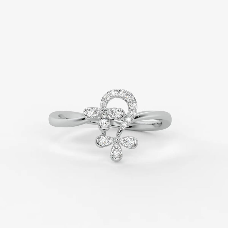 Xavryn Diamond Enigma Flow Ring