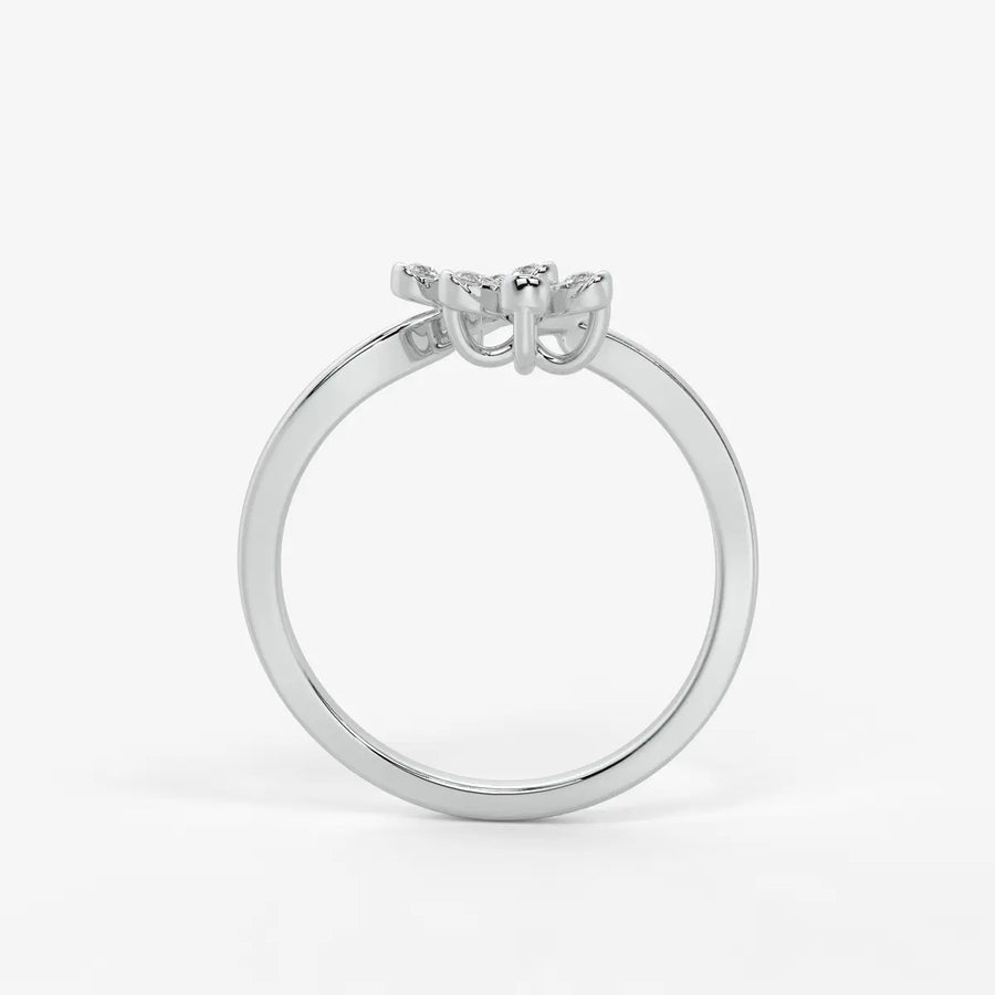 Xavryn Diamond Enigma Flow Ring