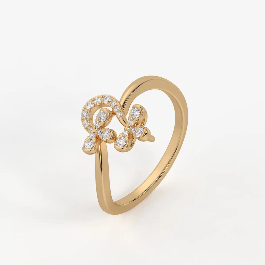 Xavryn Diamond Enigma Flow Ring