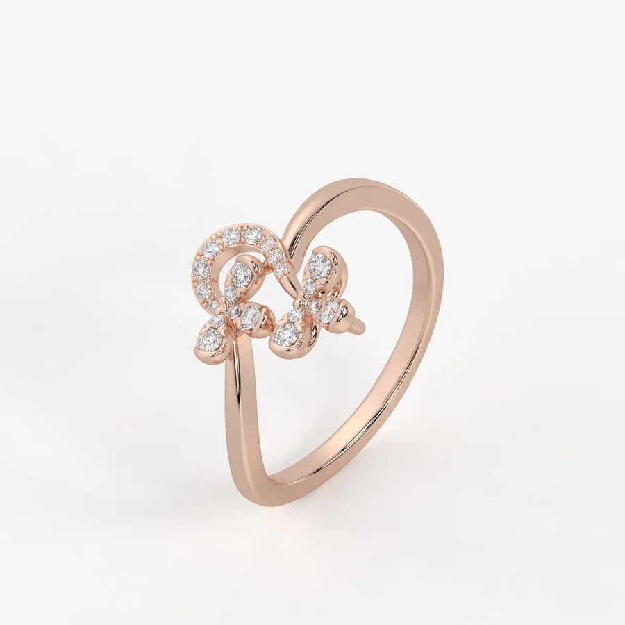 Xavryn Diamond Enigma Flow Ring