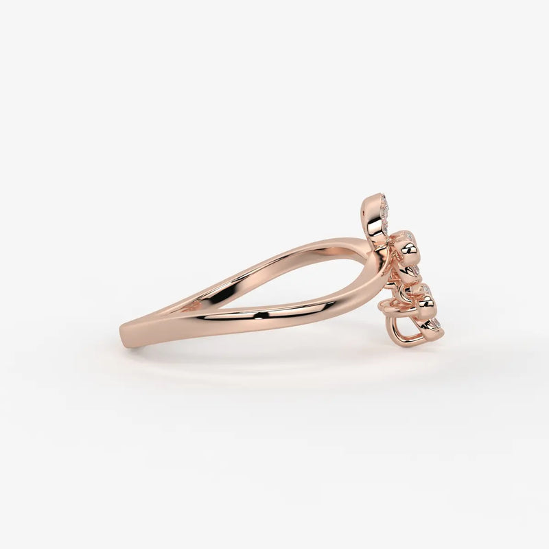 Xavryn Diamond Enigma Flow Ring