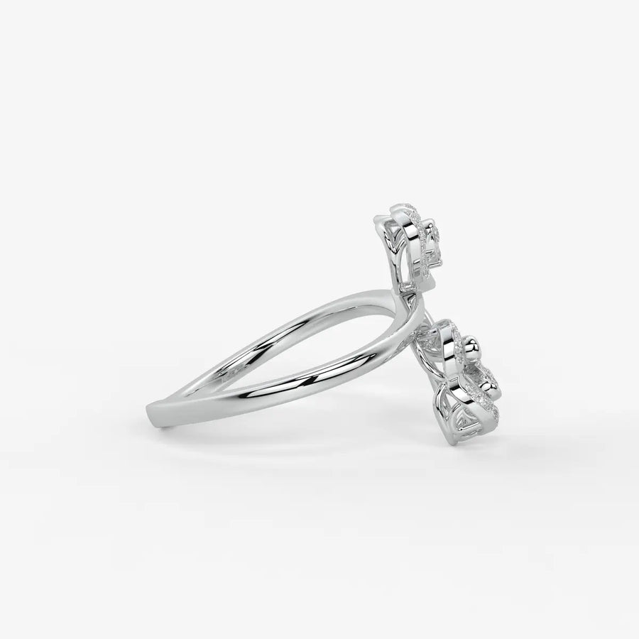 Elarisse Diamond Heart Duet Ring