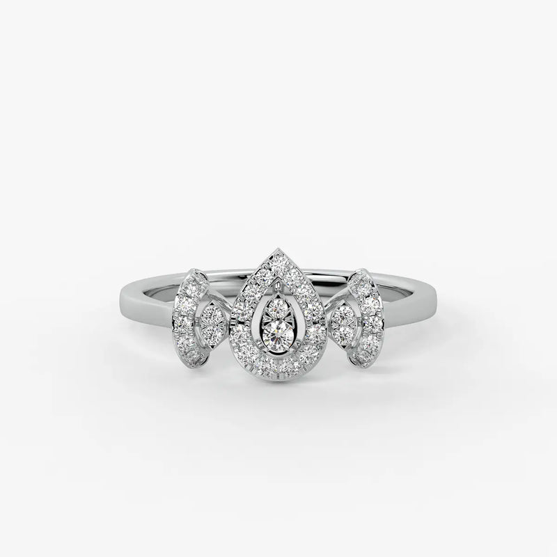Mireza Diamond Royal Aura Ring