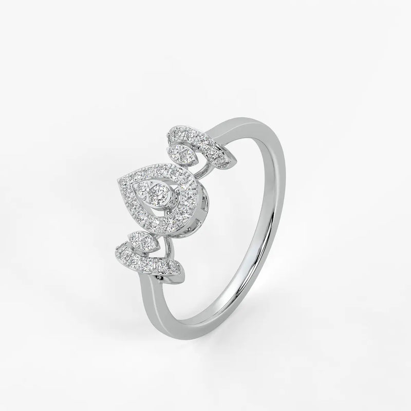 Mireza Diamond Royal Aura Ring