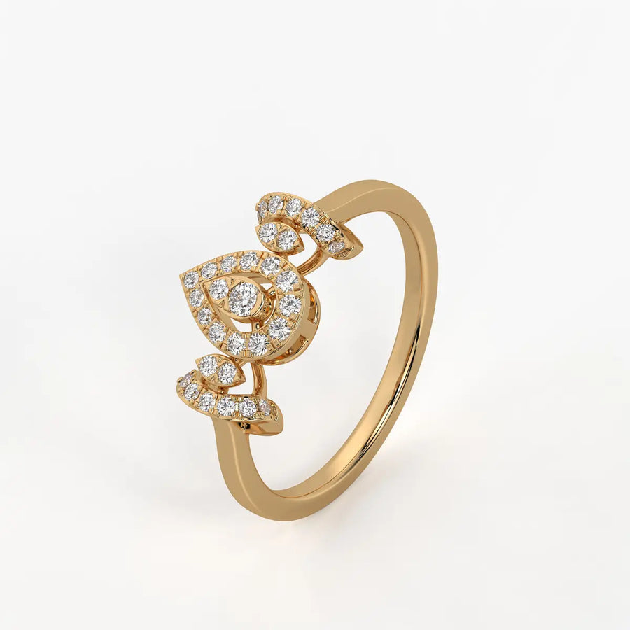 Mireza Diamond Royal Aura Ring