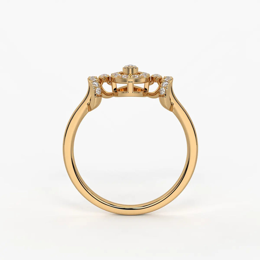 Mireza Diamond Royal Aura Ring